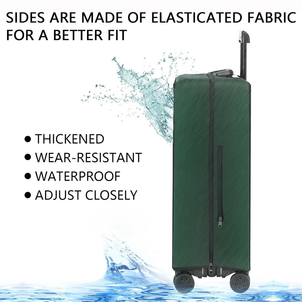Luggage Protective Cover Transparent - Nieuwe PVC transparante kofferhoes, waterdicht, geen