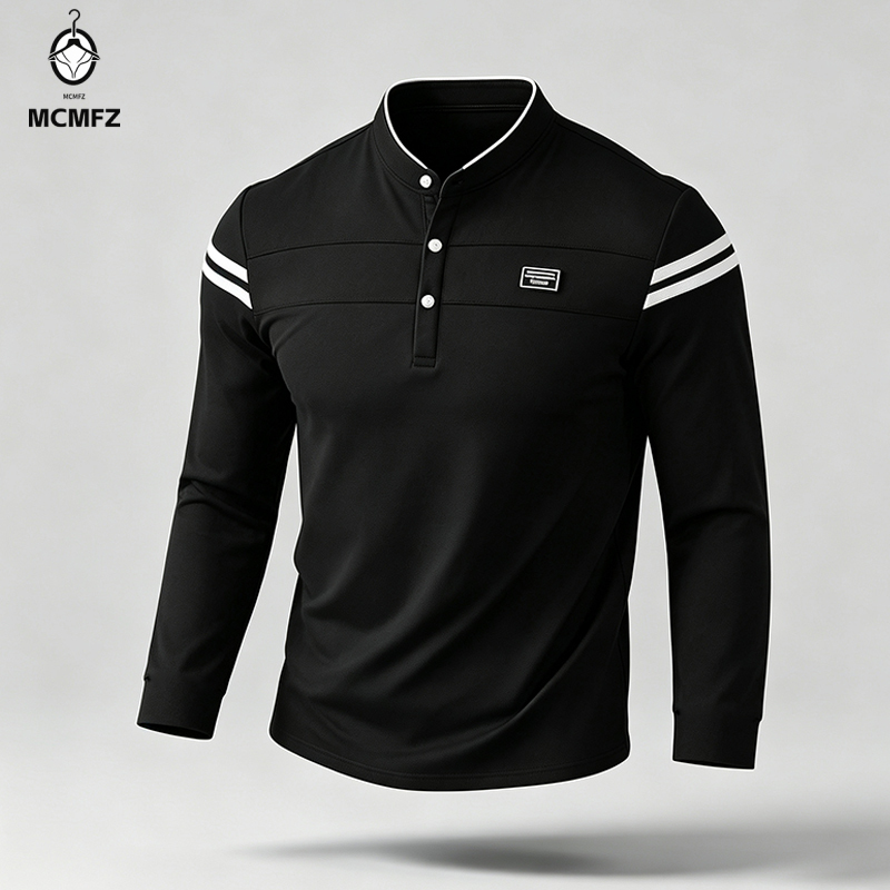 Heren poloshirt met lange mouw - Handbags recensie en prijs