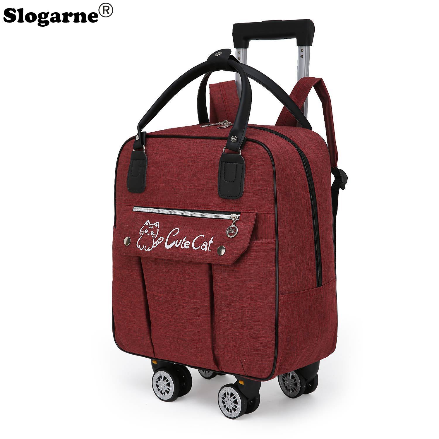 Trolley Reistas met grote capa - Foldable Rolling Luggage Bag recensie en prijs